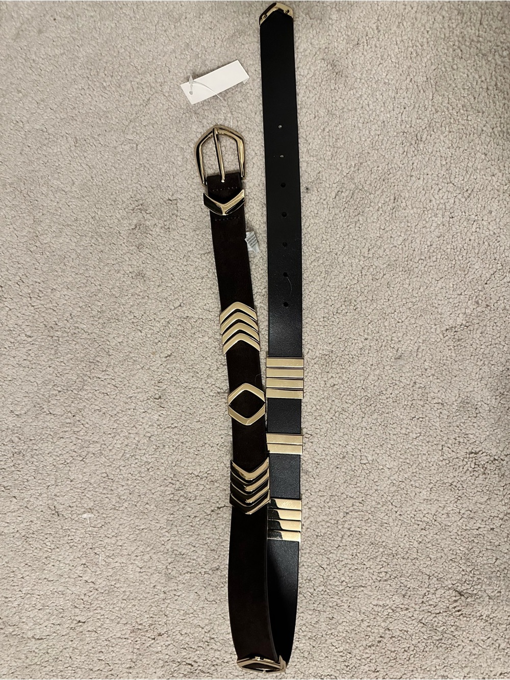 Madewell Belt with Gold Hardware - Picture 4 of 4